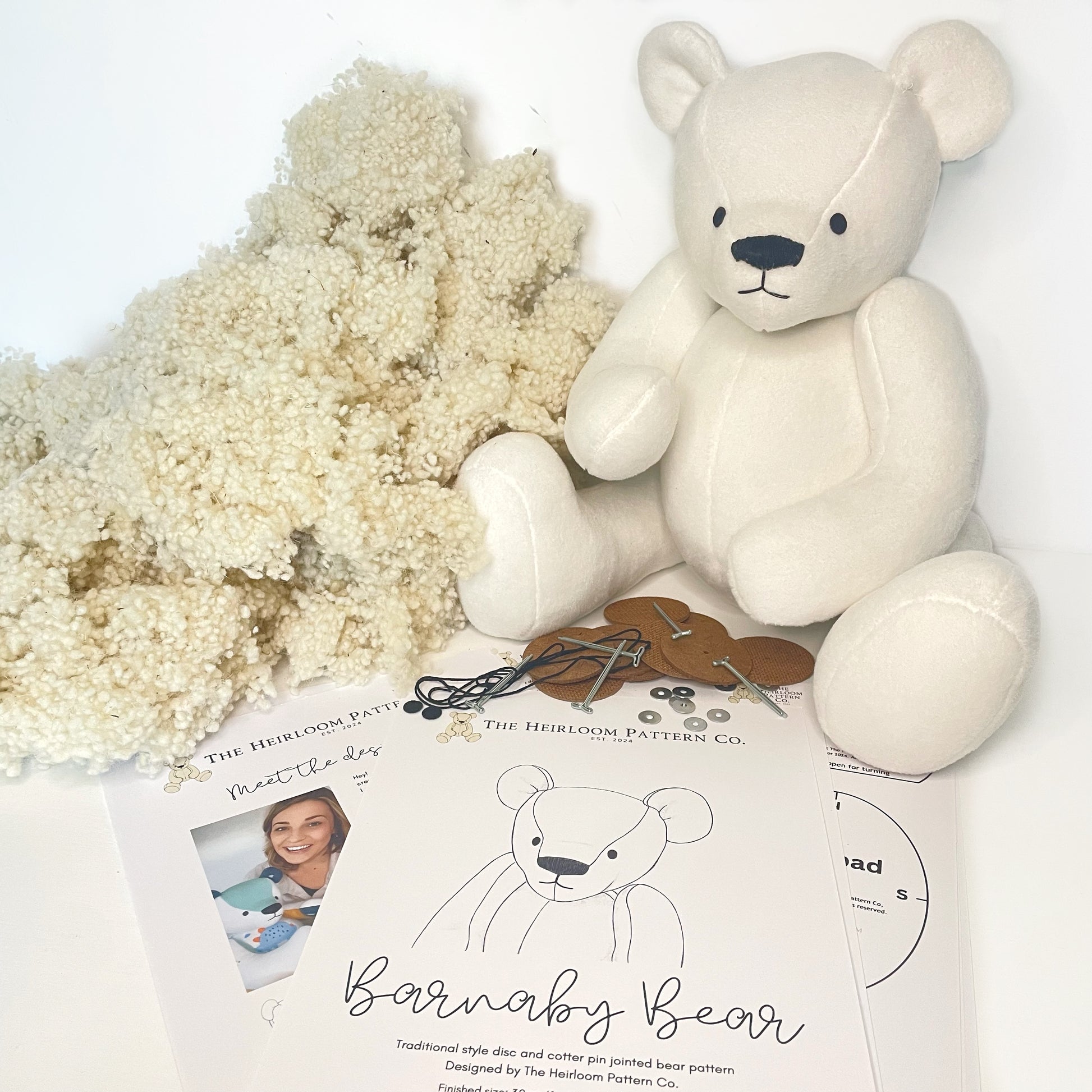 barnaby memory bear keepsake kit
