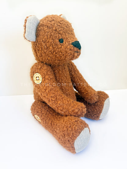Edward Memory Bear Sewing Pattern - PDF