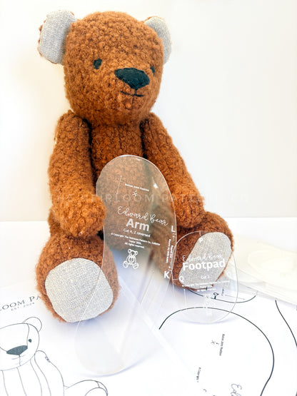 Edward Bear Acrylic Pattern Template